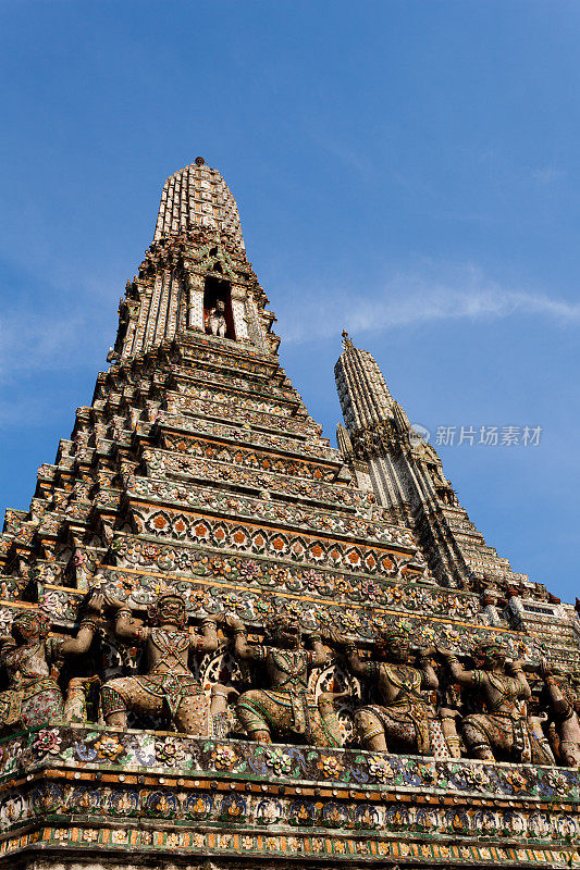 曼谷，Wat Arun -垂直